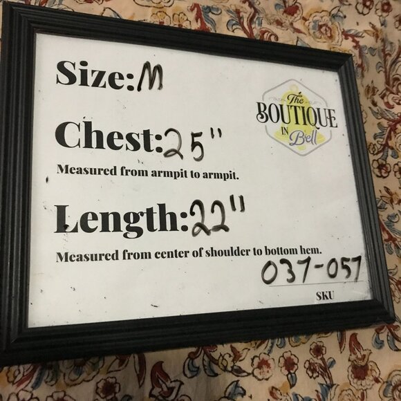 Pure Jill Womens Petite M Floral Print Boho Top 100% Organic Cotton Boxy Dolman - Picture 11 of 13